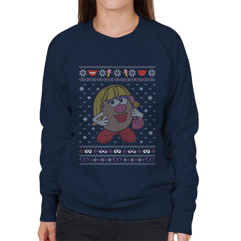 Mr Potato Head Christmas Mrs Women's Sweatshirt product image 1