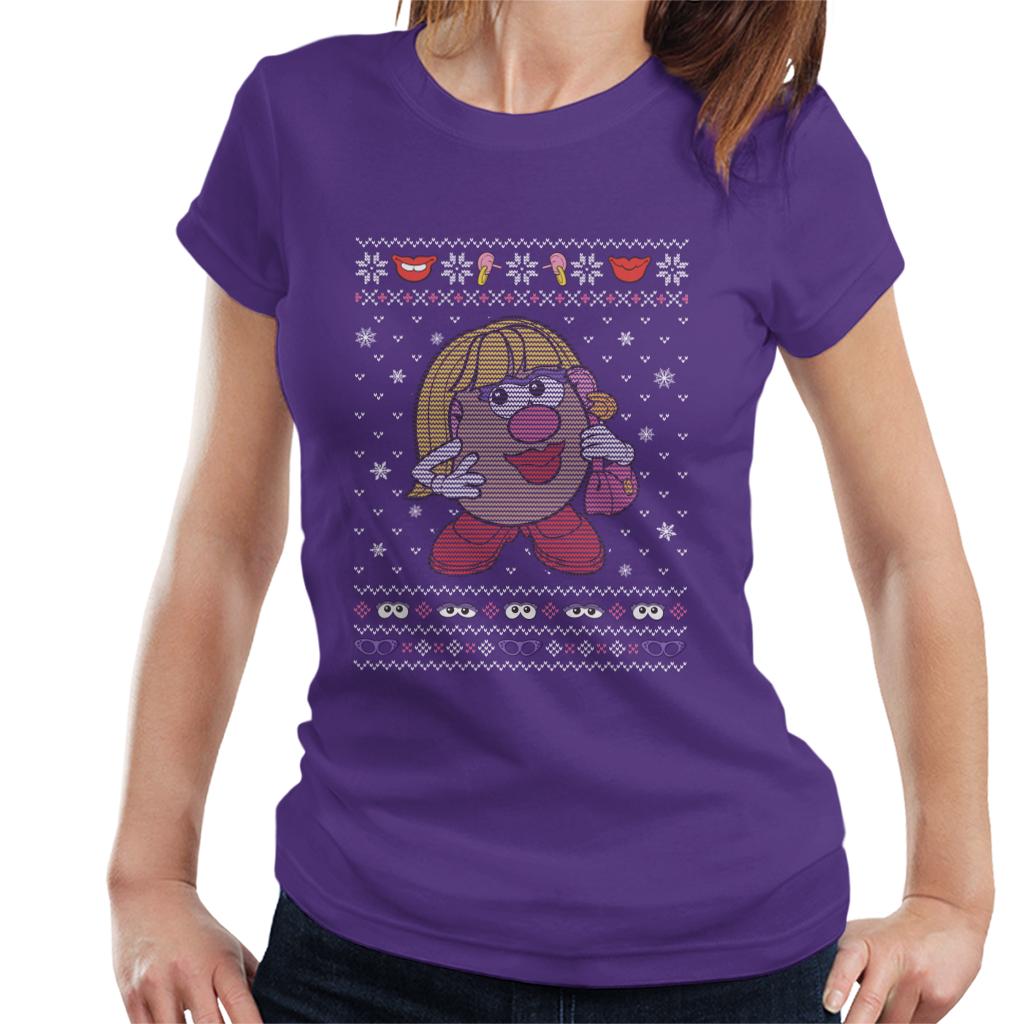 Mr Potato Head Christmas Mrs Women's T-Shirt product image 4