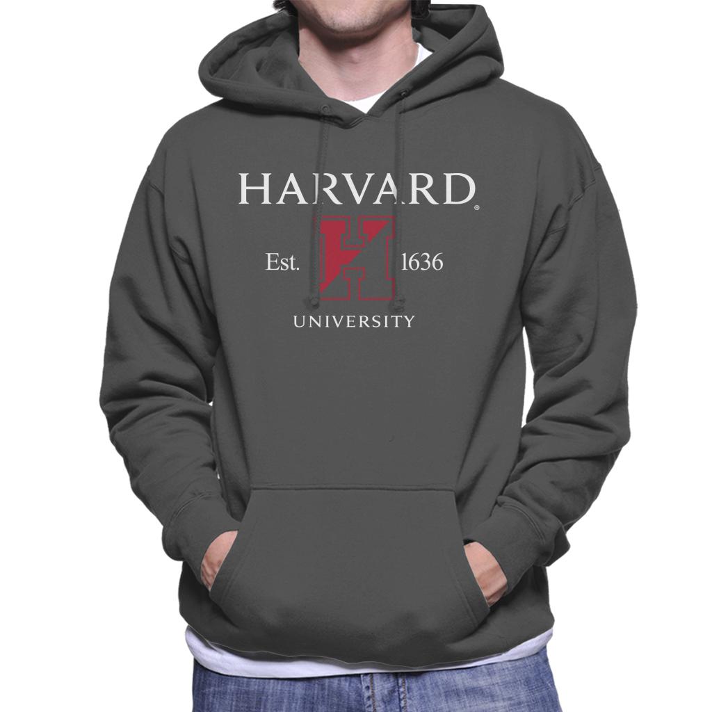Harvard University Est 1636 Two Tone Logo Men's Hooded product image 1