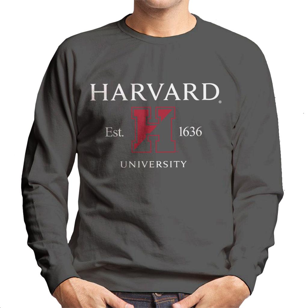 Harvard University Est 1636 Two Tone Logo Men's Sweatshirt product image 1