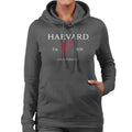Harvard University Est 1636 Two Tone Logo Women's Hooded product image 1