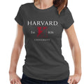 Harvard University Est 1636 Two Tone Logo Women's T-Shirt product image 1