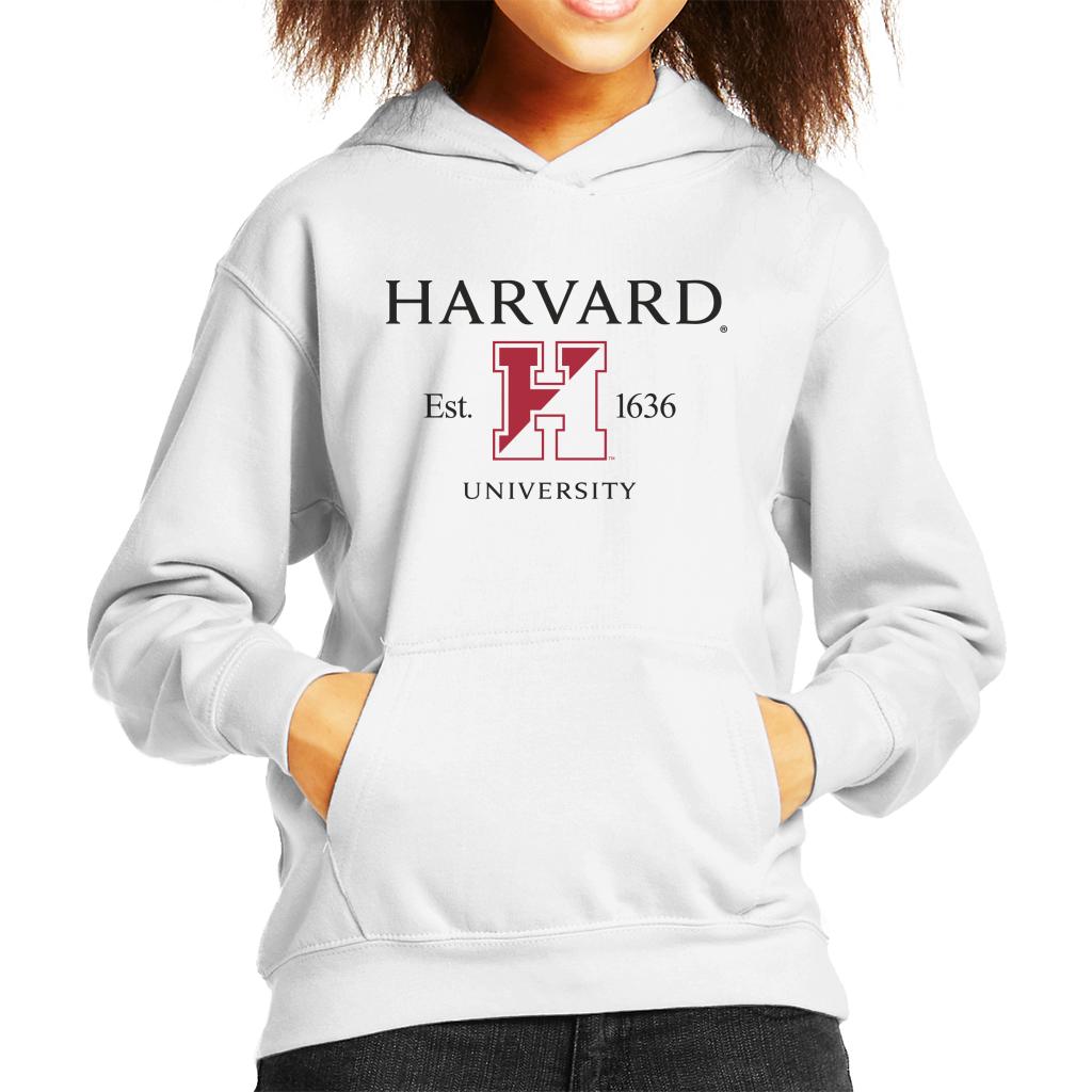 Harvard University Two Tone Logo Est 1636 Kid's Hooded product image 4