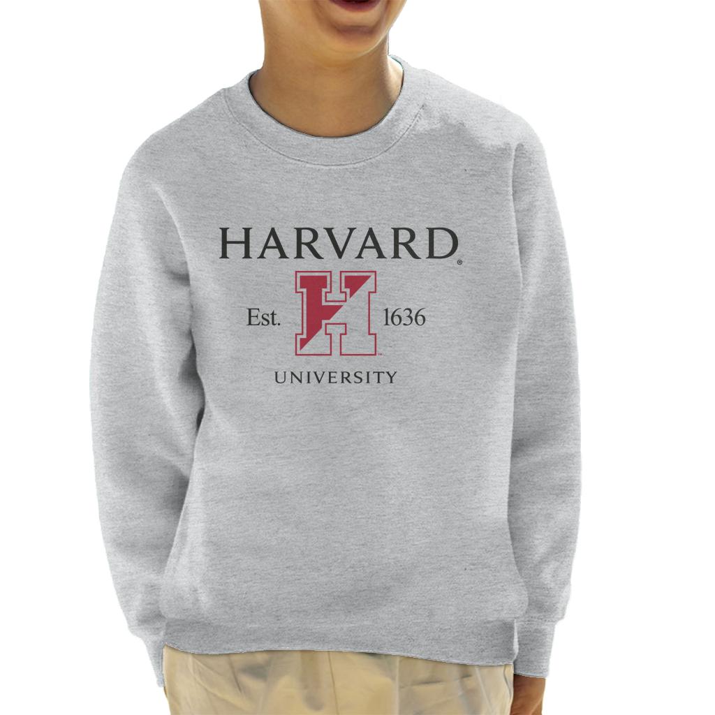 Harvard University Two Tone Logo Est 1636 Kid's Sweatshirt product image 1