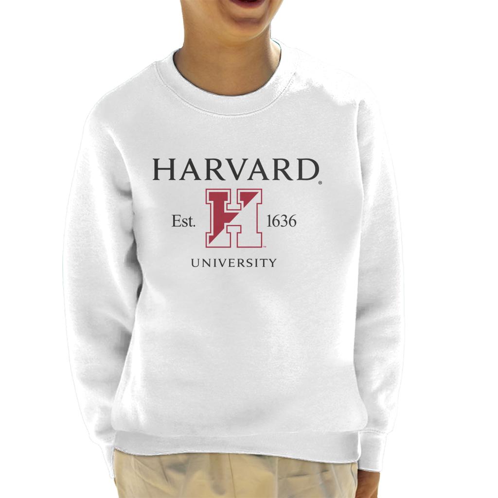 Harvard University Two Tone Logo Est 1636 Kid's Sweatshirt product image 4