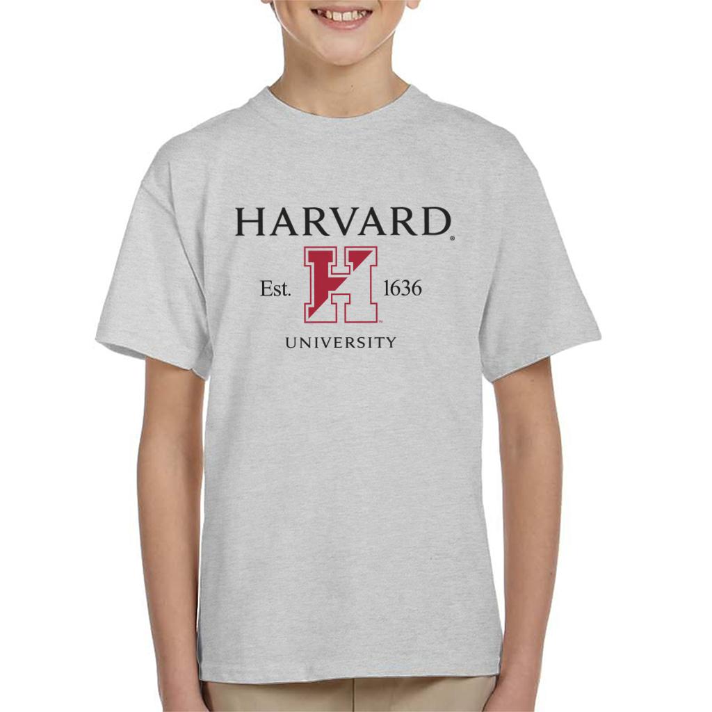 Harvard University Two Tone Logo Est 1636 Kid's T-Shirt product image 1