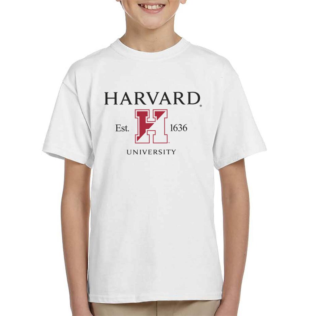 Harvard University Two Tone Logo Est 1636 Kid's T-Shirt product image 4