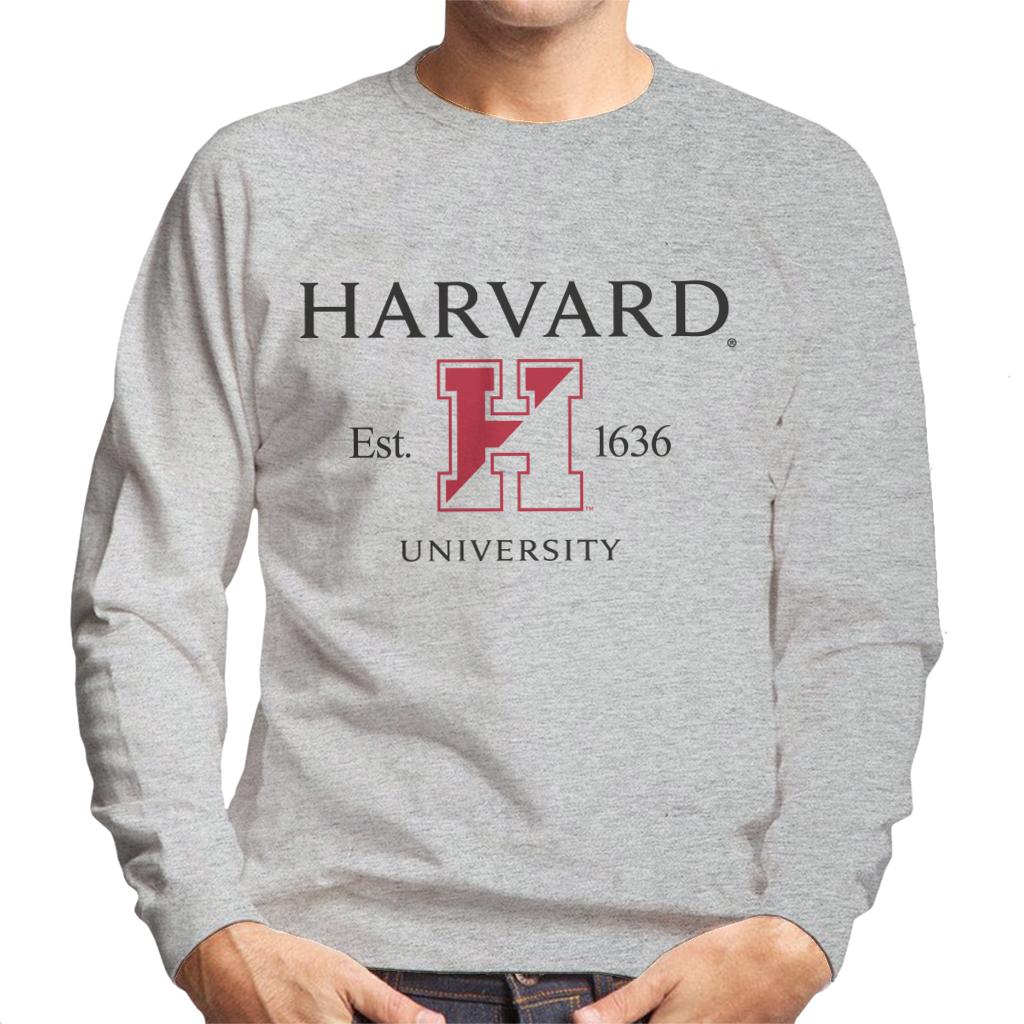 Harvard University Two Tone Logo Est 1636 Men's Sweatshirt product image 1