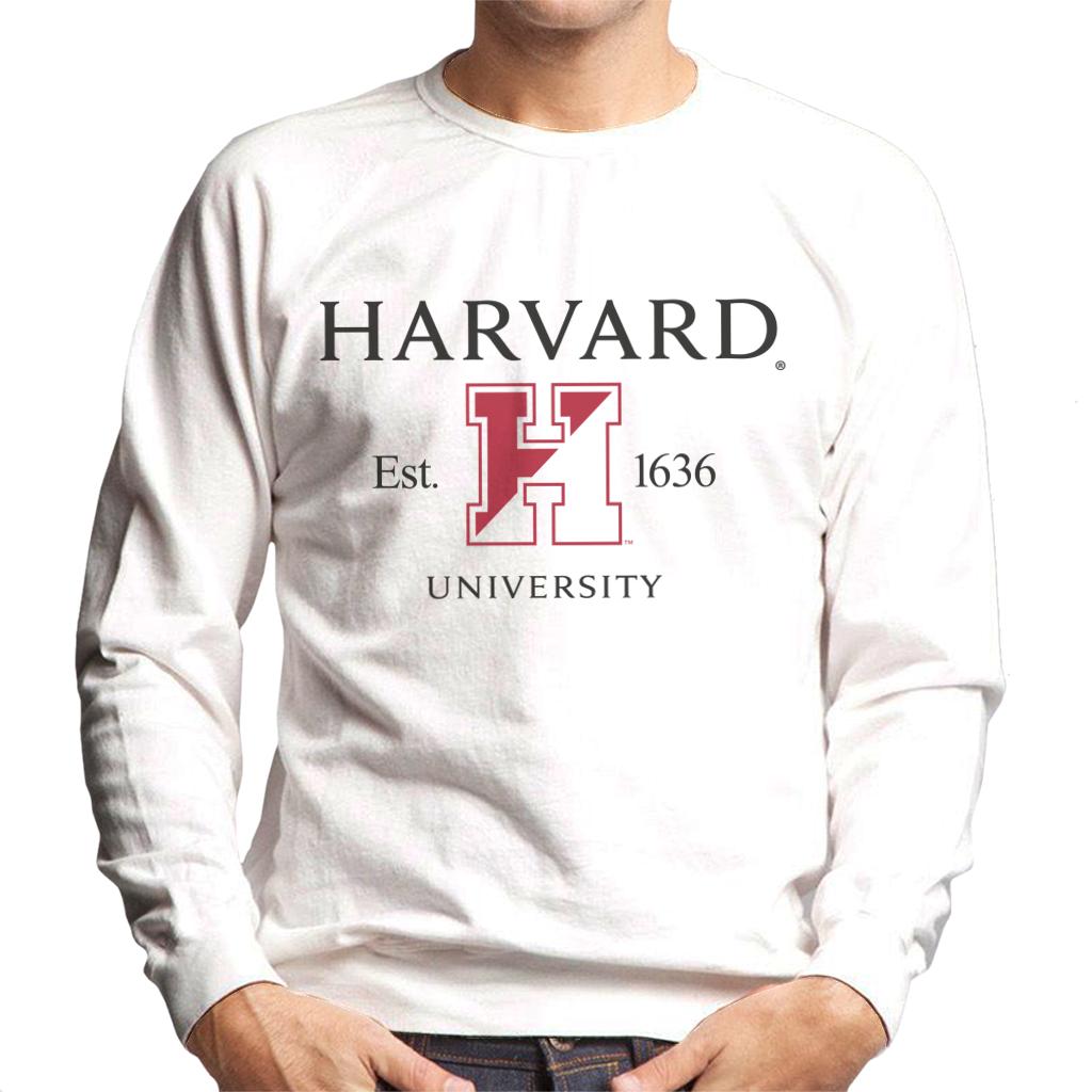 Harvard University Two Tone Logo Est 1636 Men's Sweatshirt product image 4