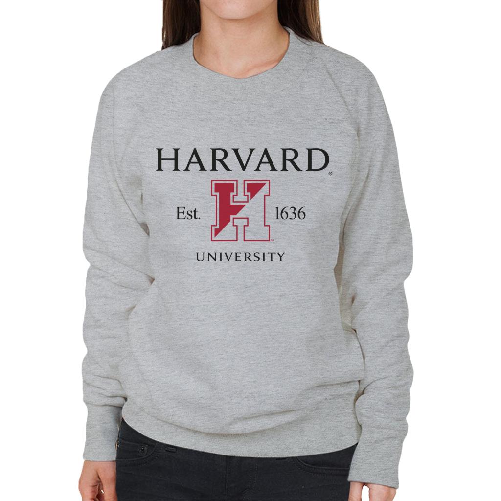 Harvard University Two Tone Logo Est 1636 Women's Sweatshirt product image 1