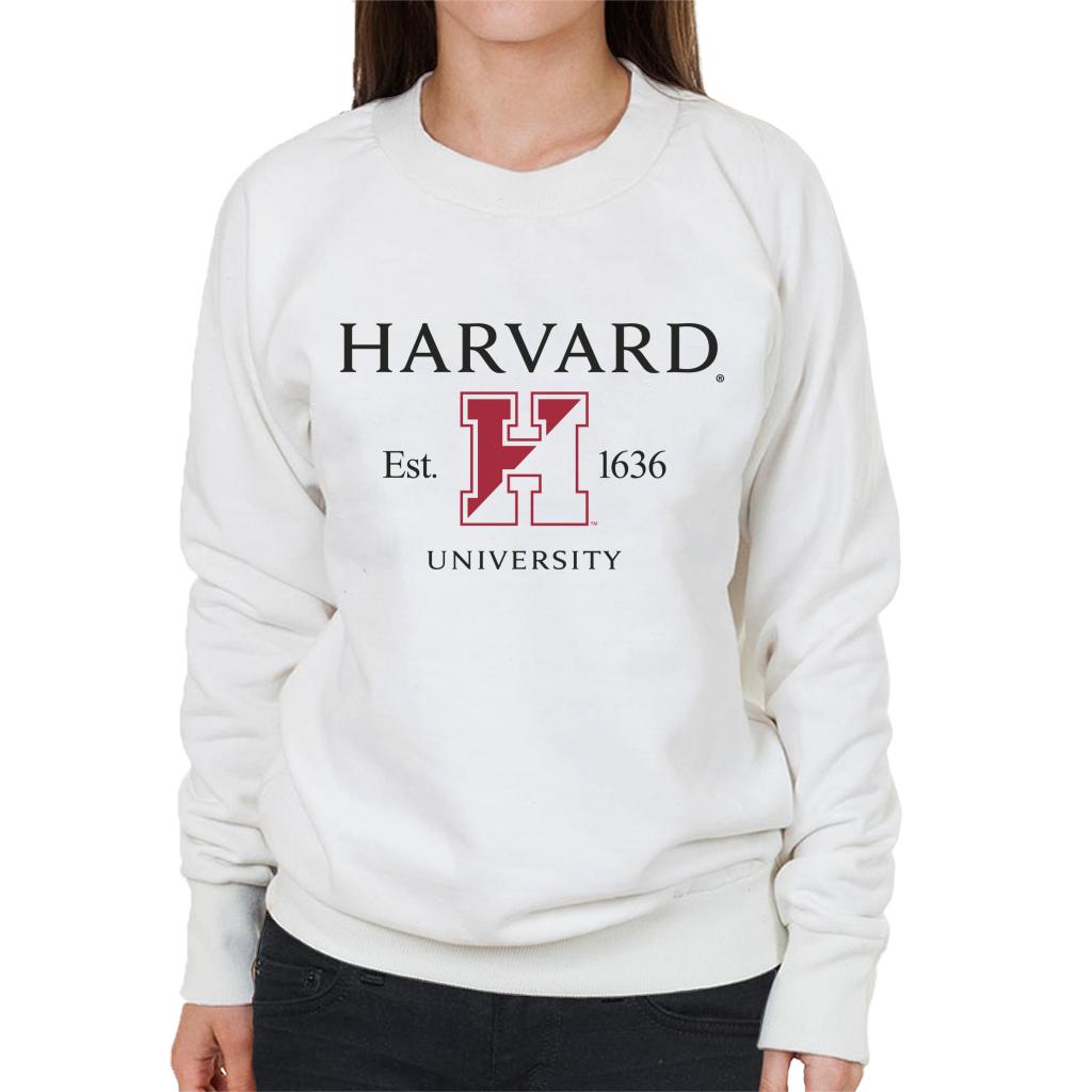 Harvard University Two Tone Logo Est 1636 Women's Sweatshirt product image 4