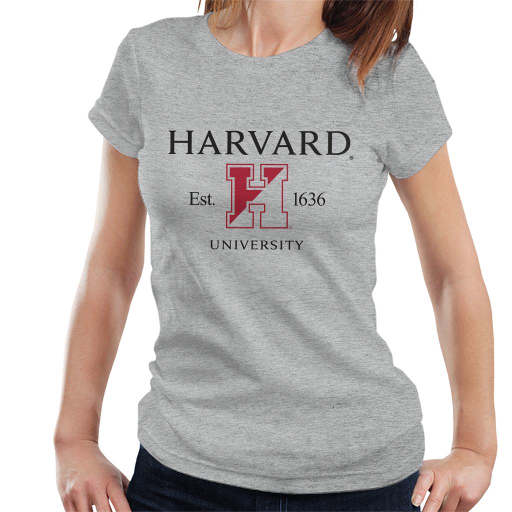 Harvard University Two Tone Logo Est 1636 Women's T-Shirt product image 1
