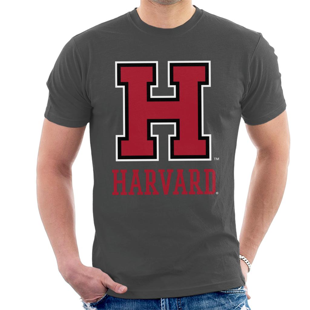 Harvard University Red H Varsity Logo Men's T-Shirt product image 1
