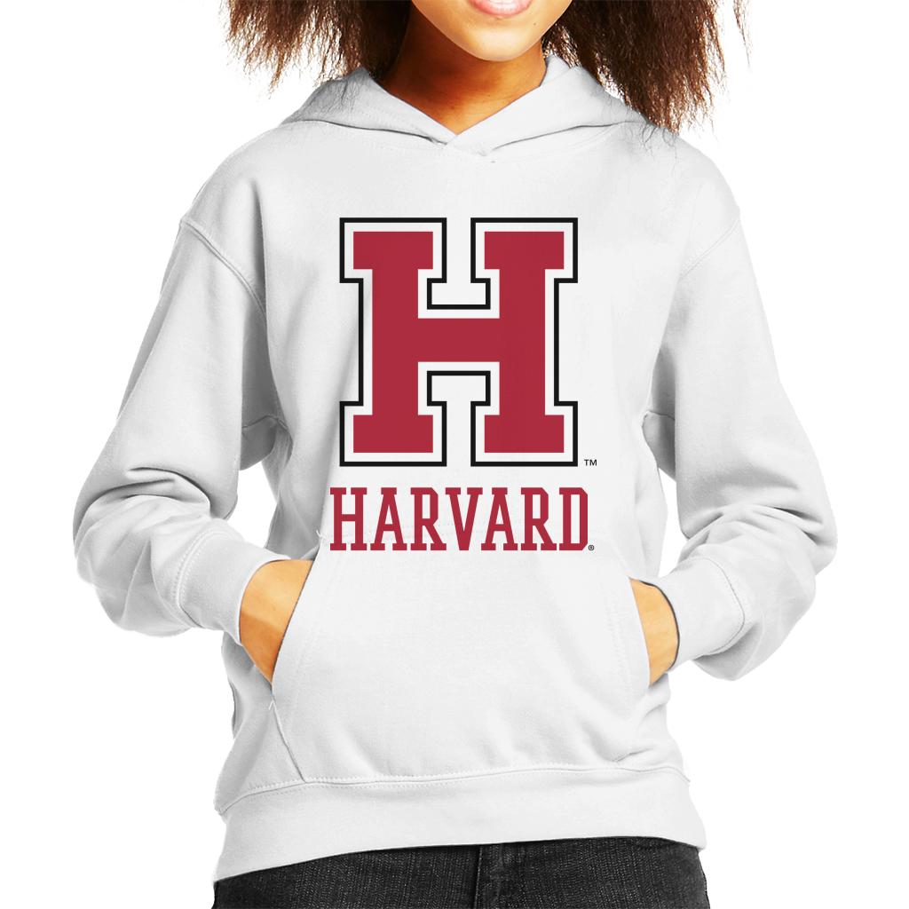 Harvard University Varsity Red H Logo Kid's Hooded product image 4