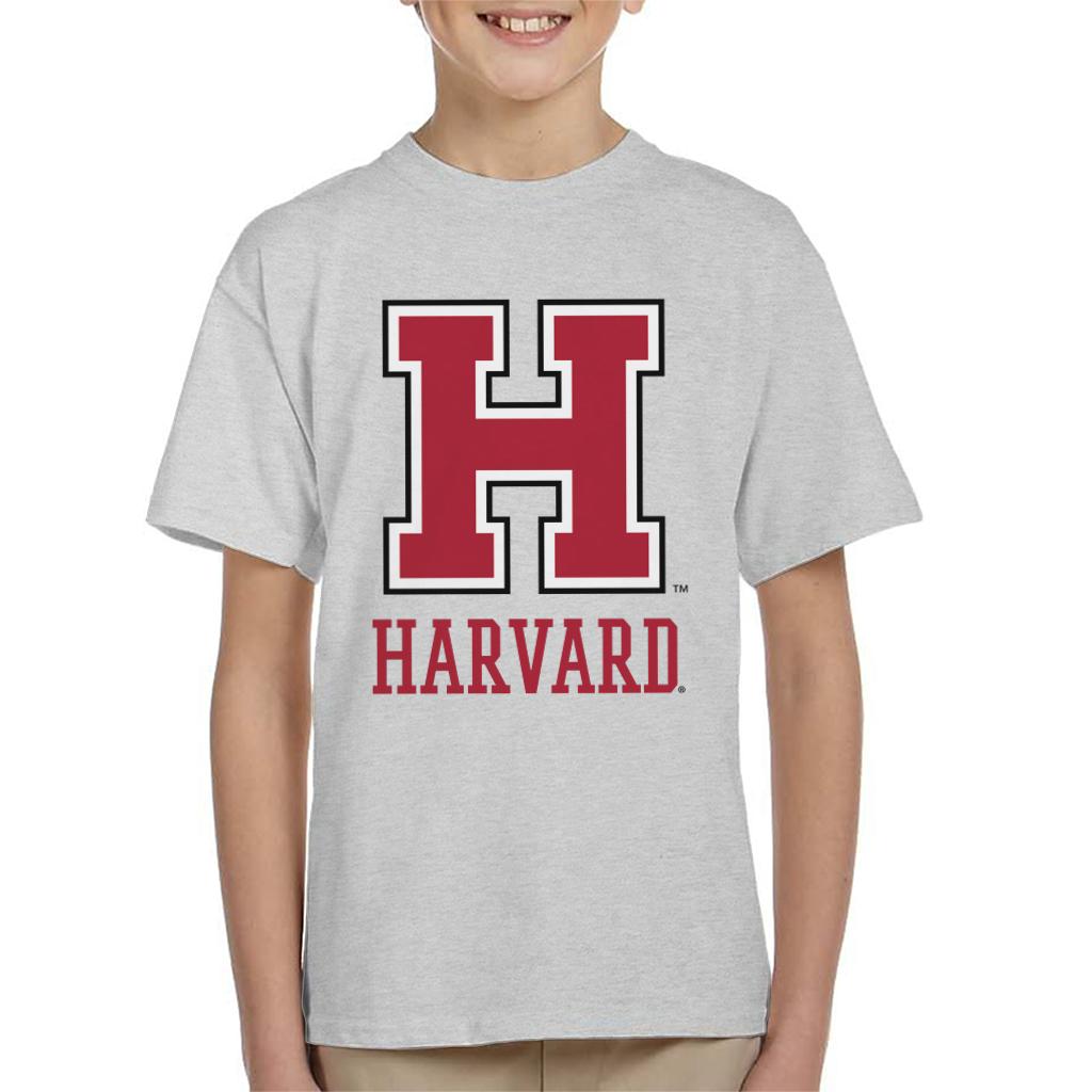 Harvard University Varsity Red H Logo Kid's T-Shirt product image 1