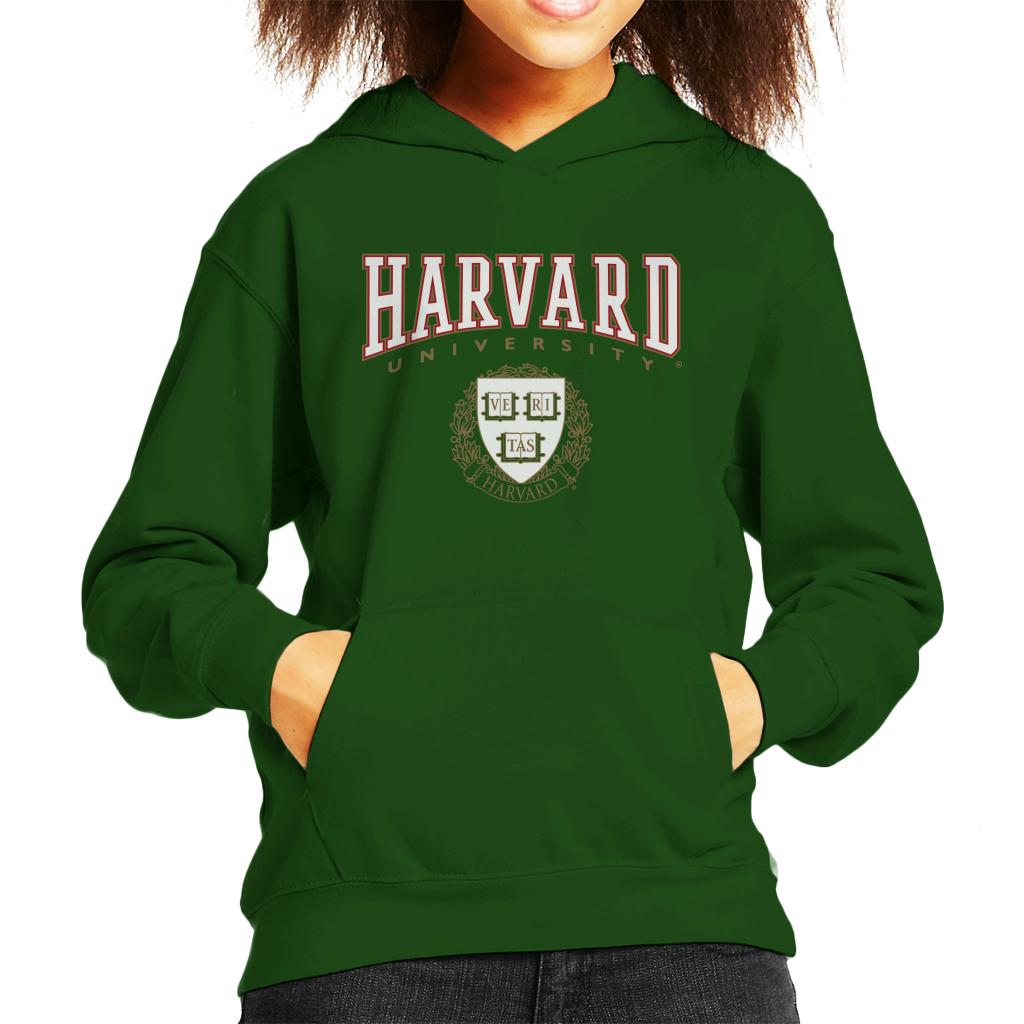 Harvard University Classic Crest Kid's Hooded Sweatshirt product image 6