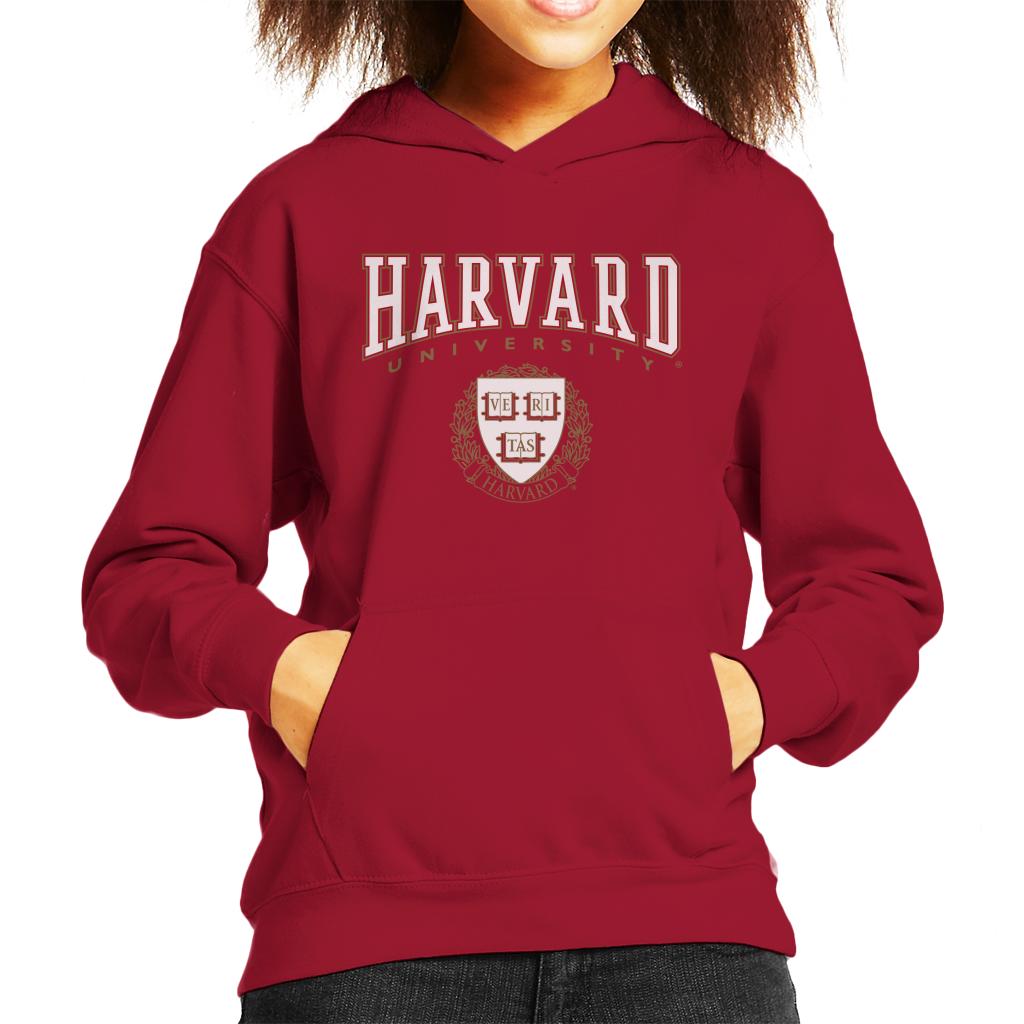 Harvard University Classic Crest Kid's Hooded Sweatshirt product image 4