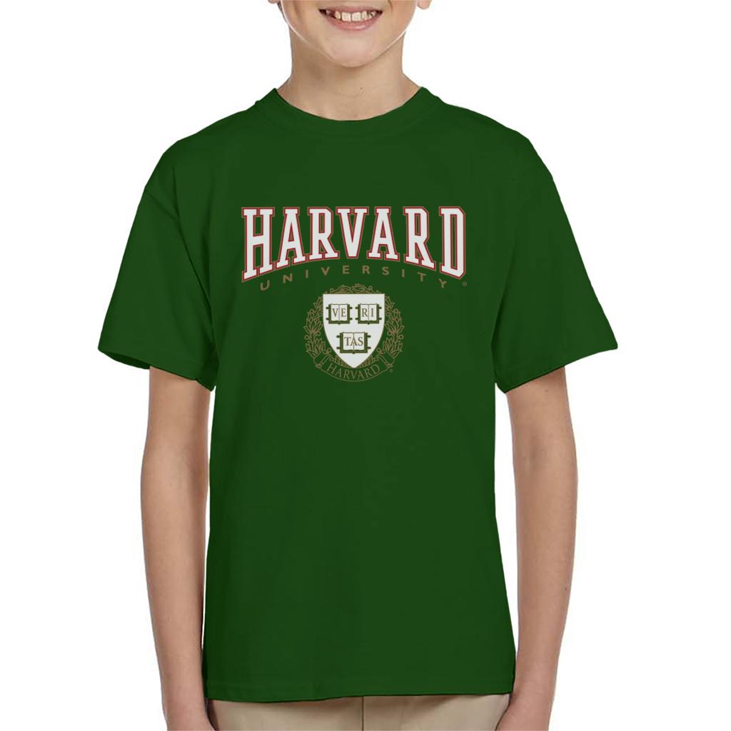 Harvard University Classic Crest Kid's T-Shirt product image 4