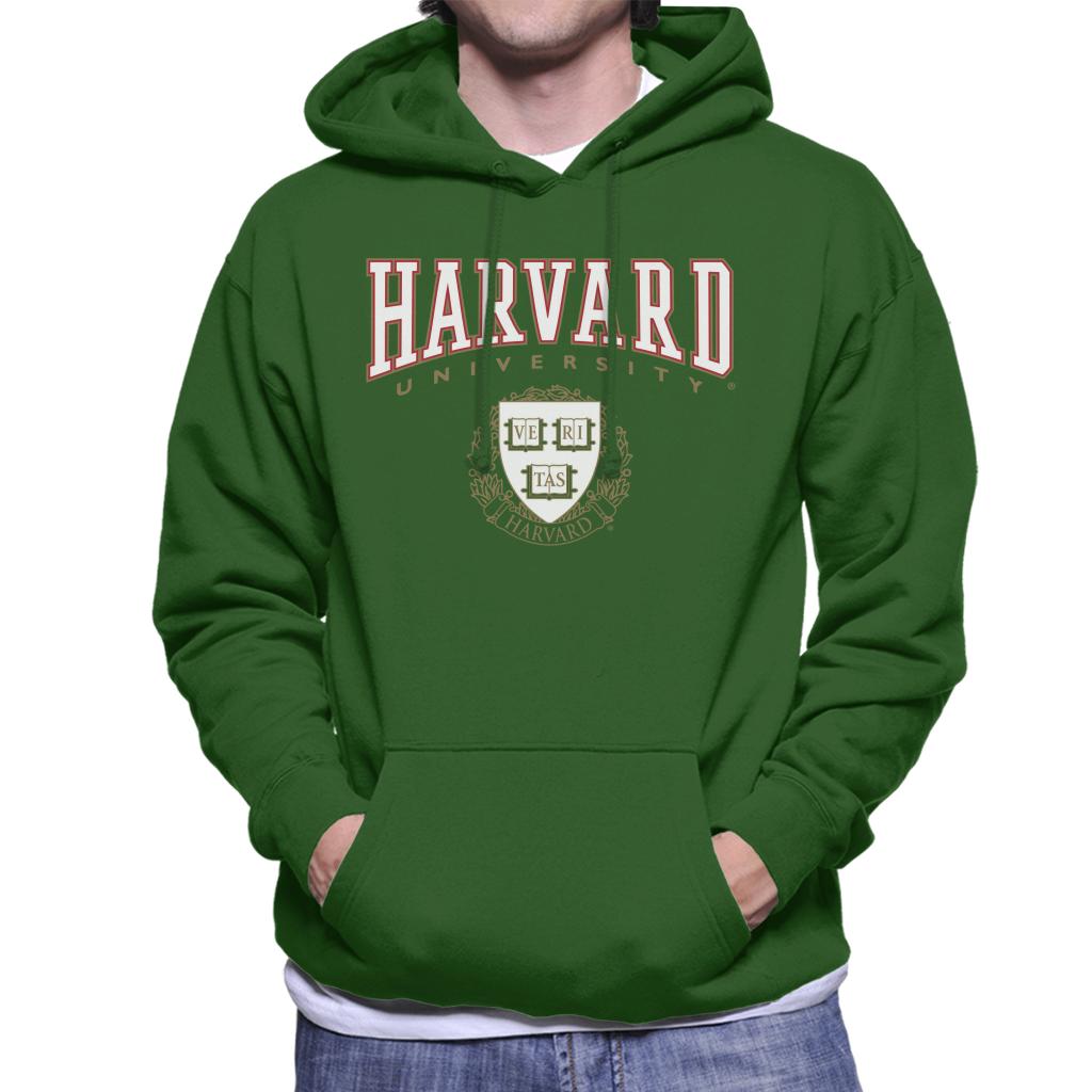 Harvard University Classic Crest Men's Hooded Sweatshirt product image 4