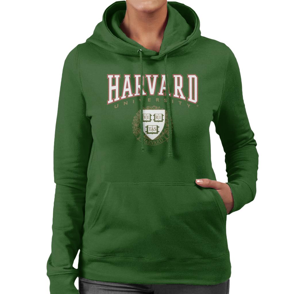 Harvard University Classic Crest Women's Hooded Sweatshirt product image 4