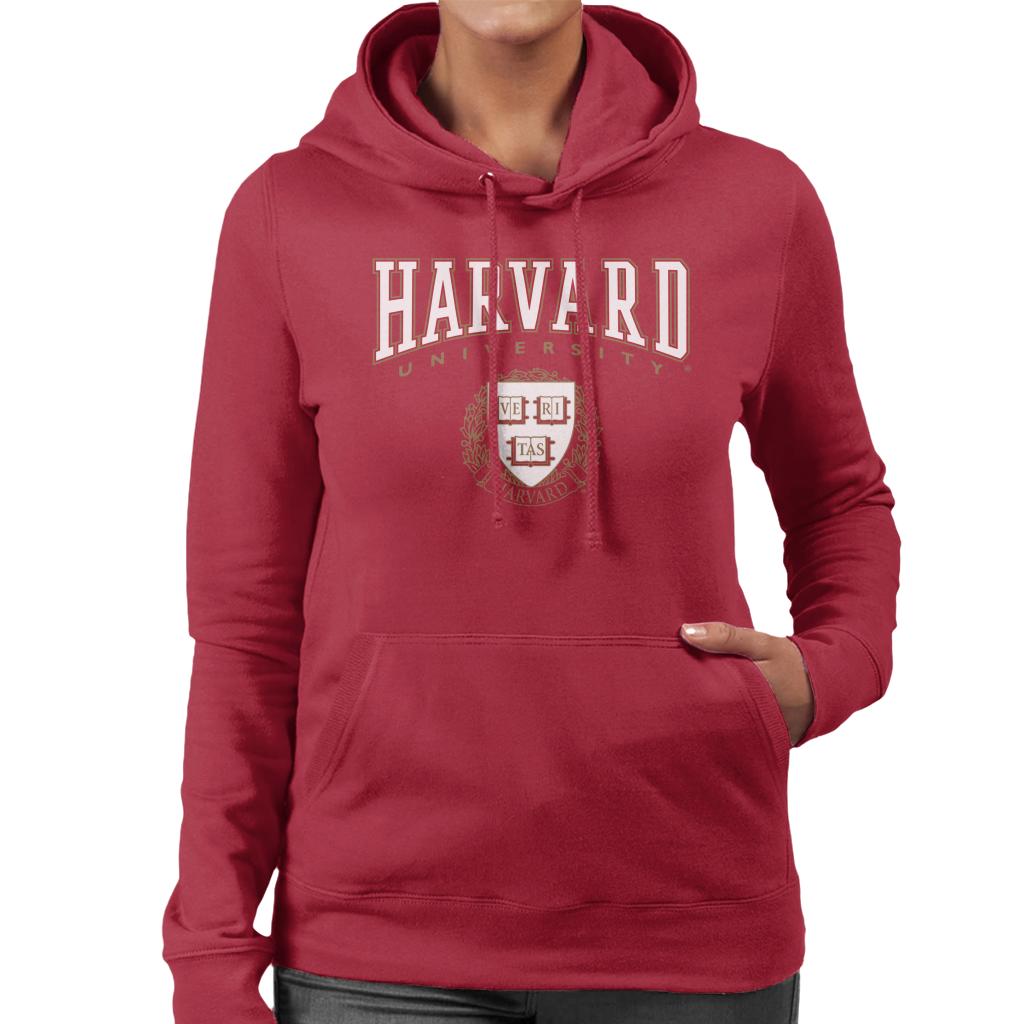 Harvard University Classic Crest Women's Hooded Sweatshirt product image 6