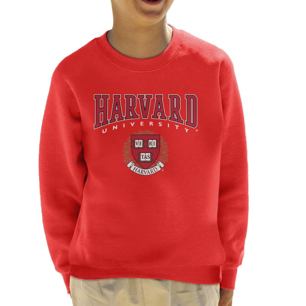 Harvard University Red Veritas Crest Kid's Sweatshirt product image 4