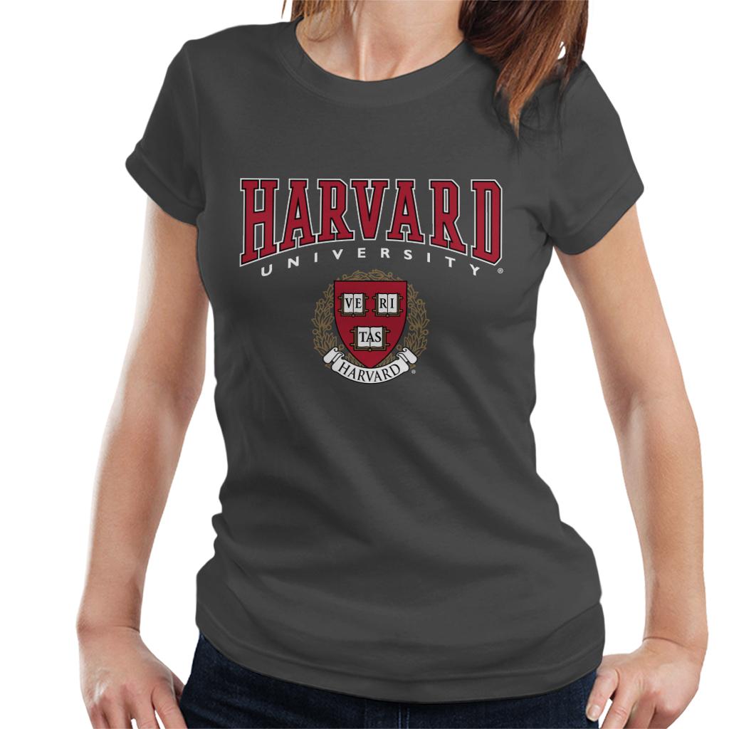 Harvard University Red Veritas Crest Women's T-Shirt product image 1