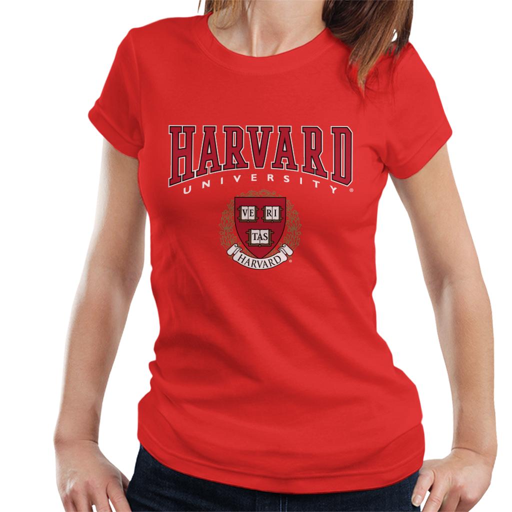 Harvard University Red Veritas Crest Women's T-Shirt product image 4
