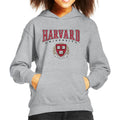Harvard University Veritas Red Crest Kid's Hooded Sweatshirt product image 1