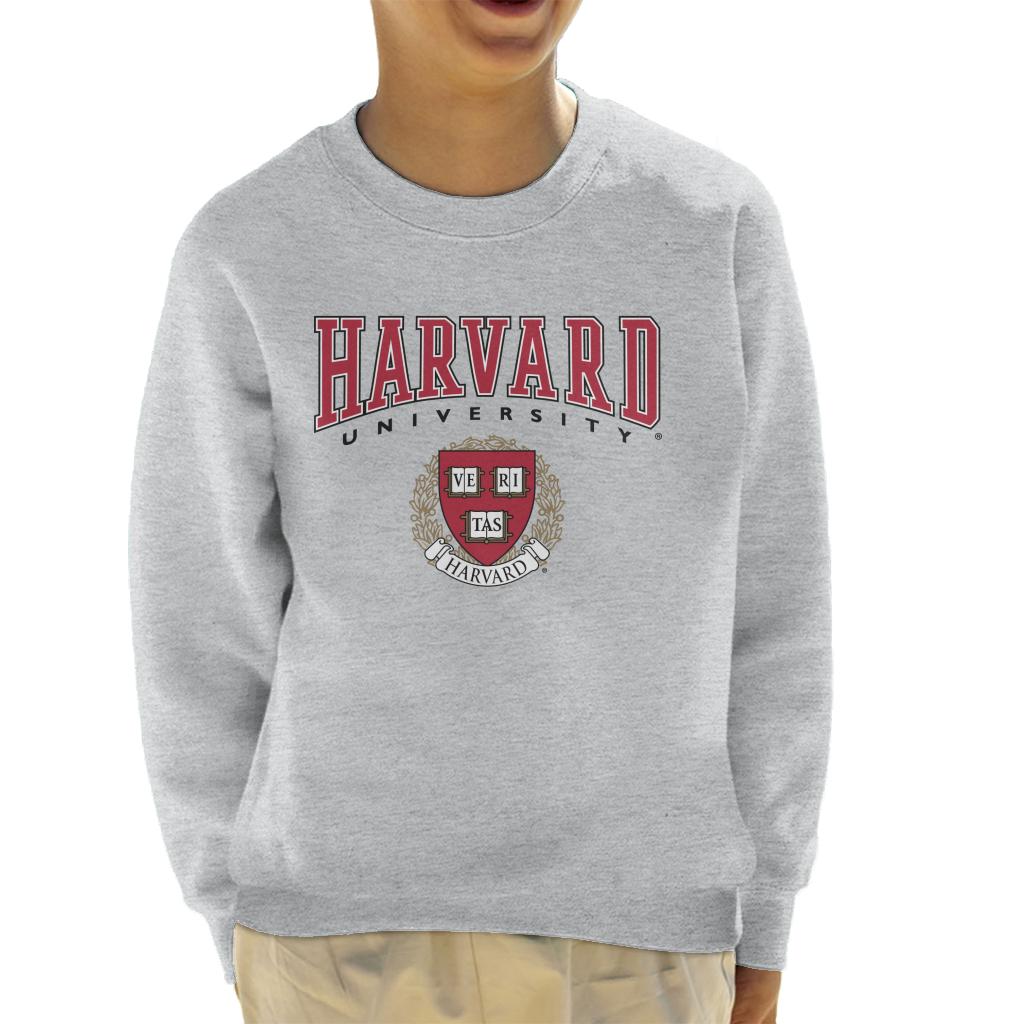 Harvard University Veritas Red Crest Kid's Sweatshirt product image 1