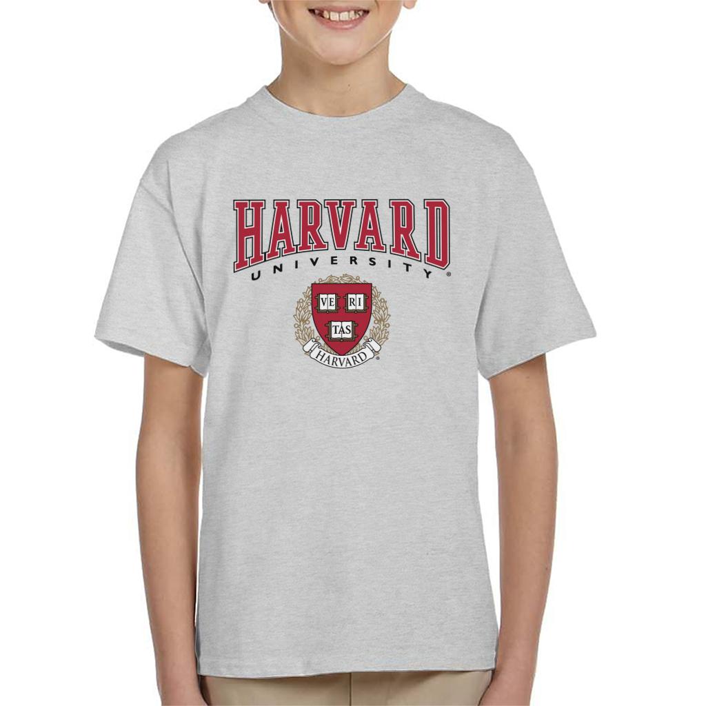 Harvard University Veritas Red Crest Kid's T-Shirt product image 1