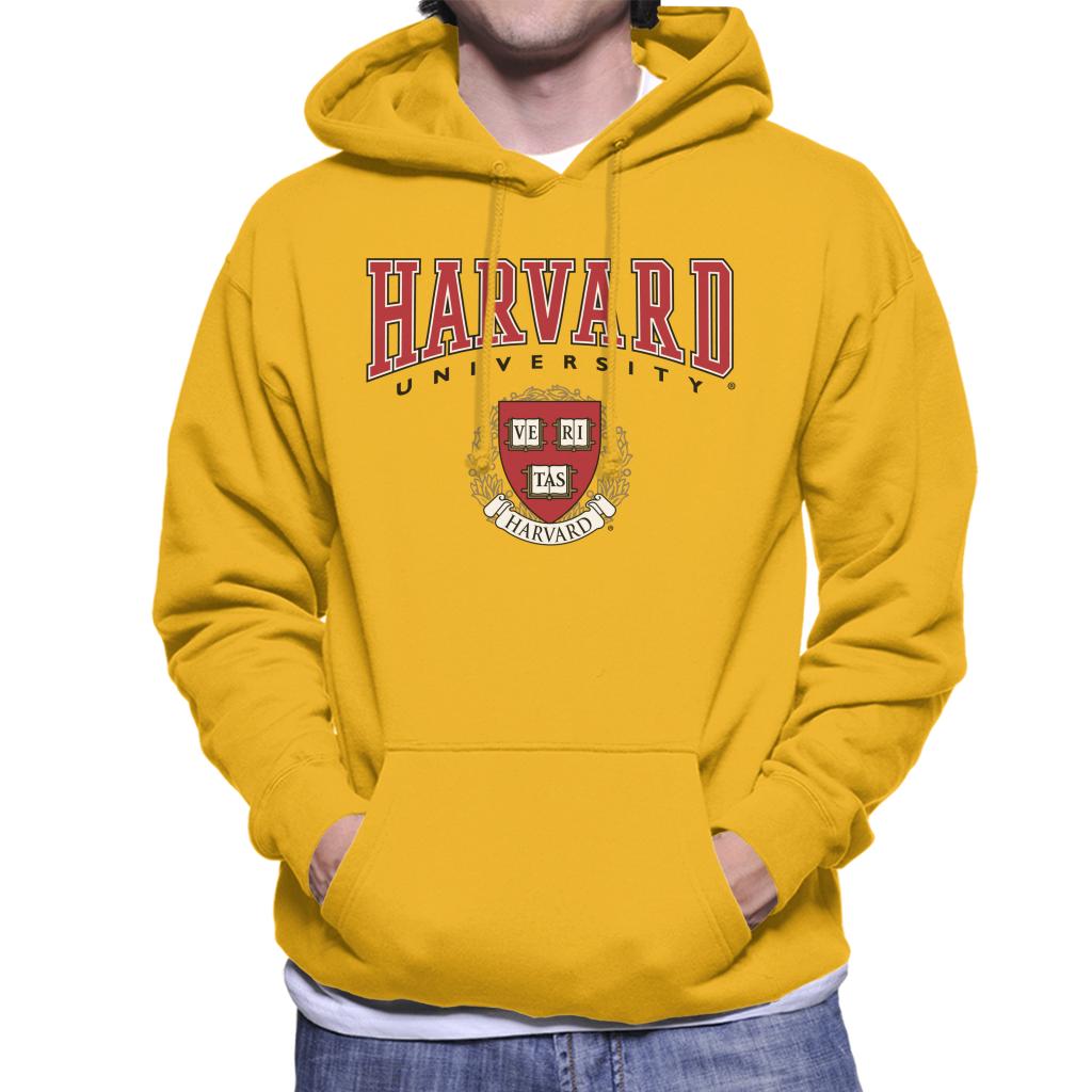 Harvard University Veritas Red Crest Men's Hooded Sweatshirt product image 4