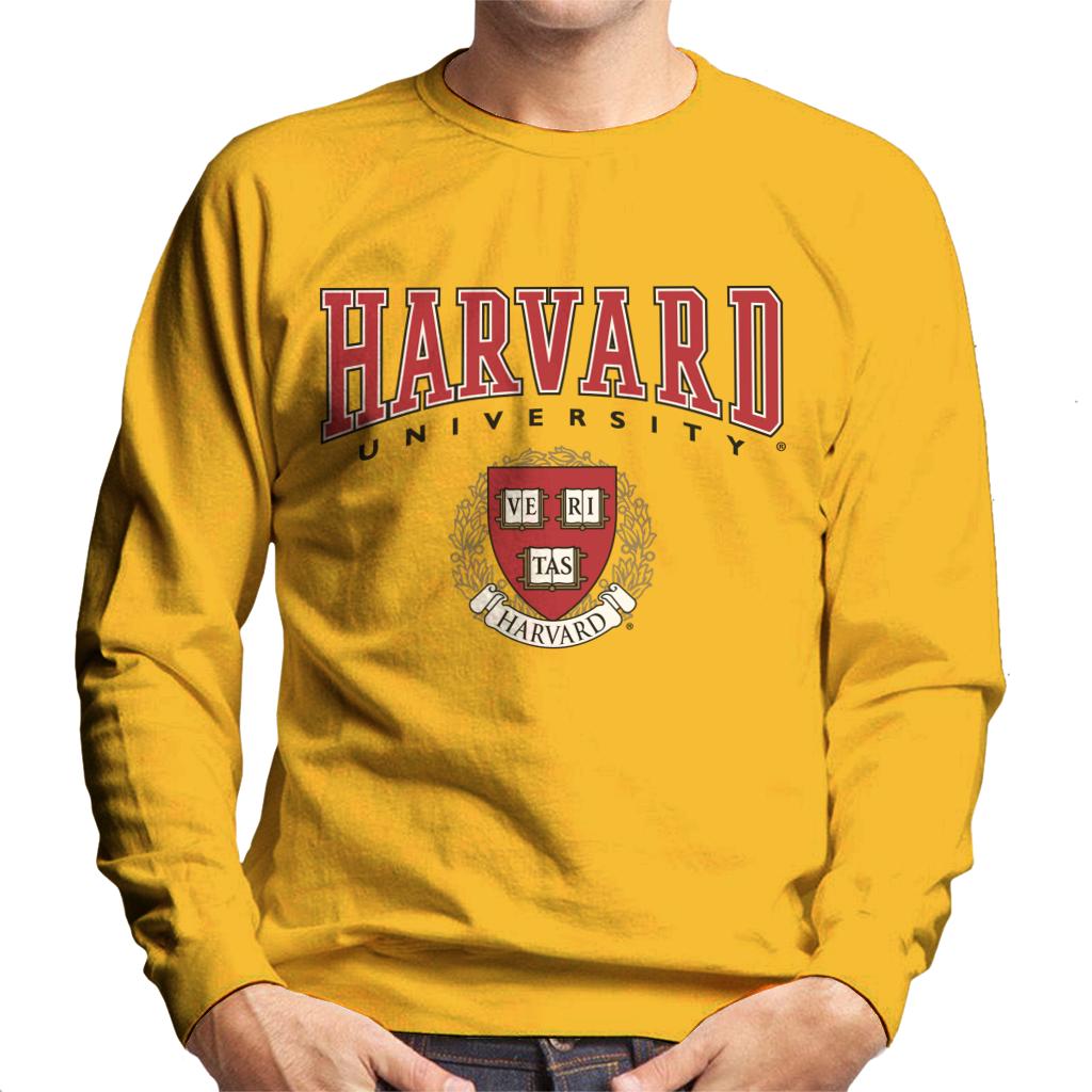 Harvard University Veritas Red Crest Men's Sweatshirt product image 4