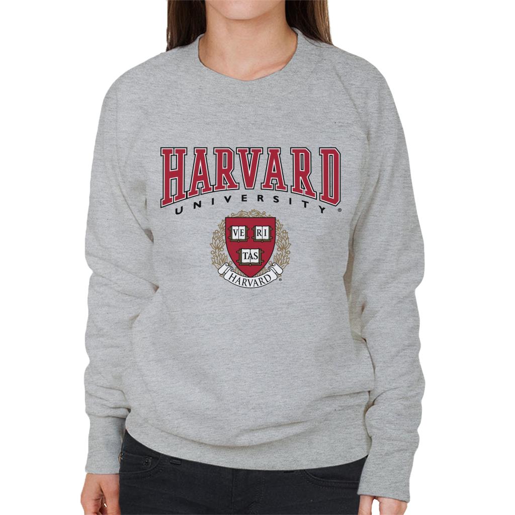 Harvard University Veritas Red Crest Women's Sweatshirt product image 1