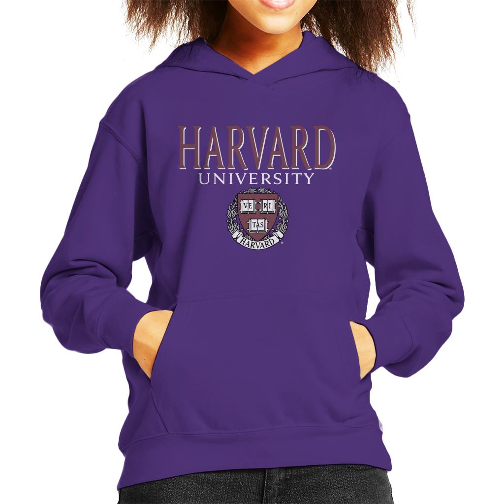Harvard University Faded Veritas Crest Kid's Hooded product image 4