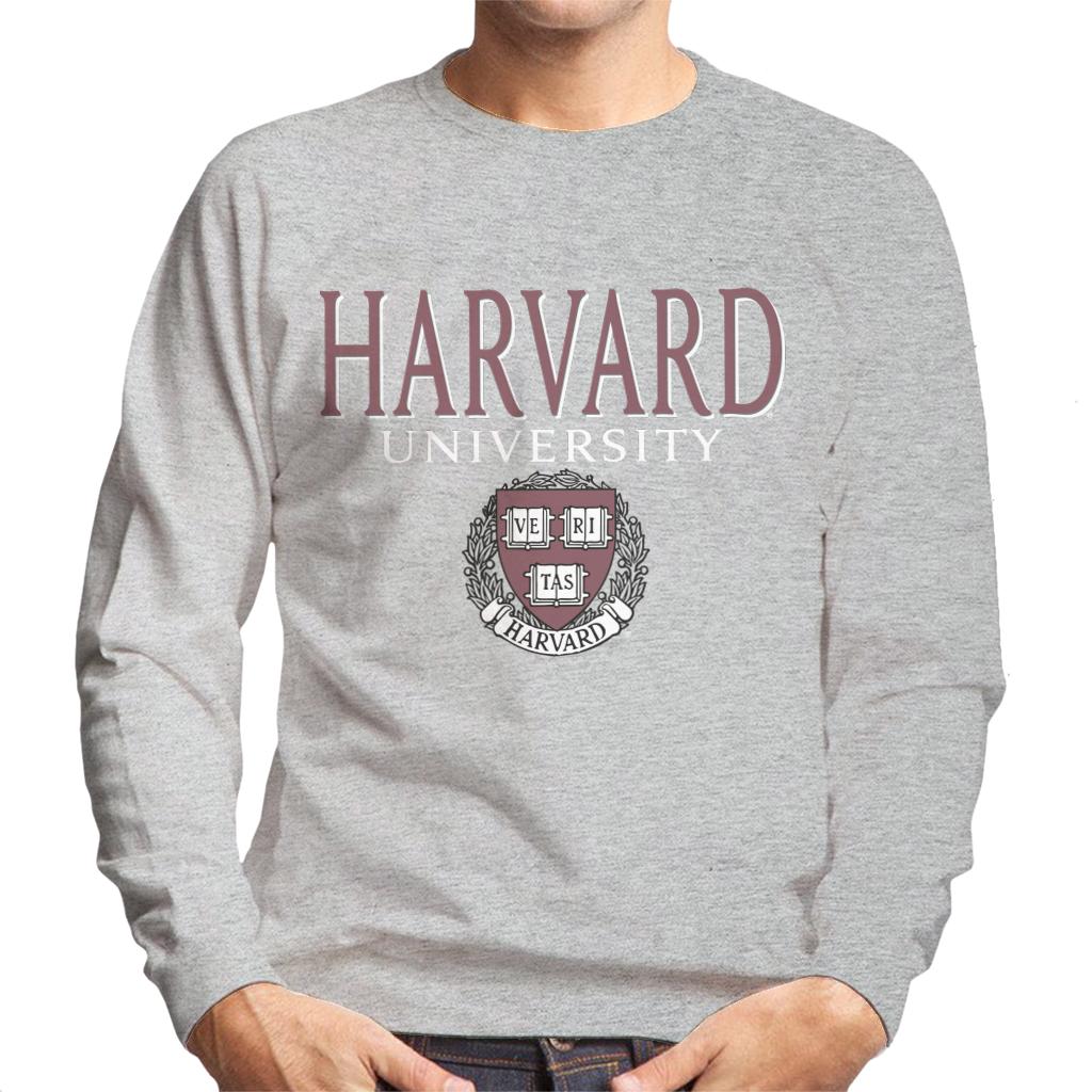 Harvard University Faded Veritas Crest Men's Sweatshirt product image 1
