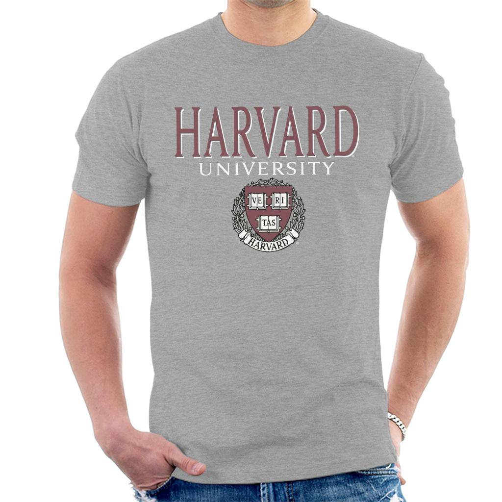 Harvard University Faded Veritas Crest Men's T-Shirt product image 1