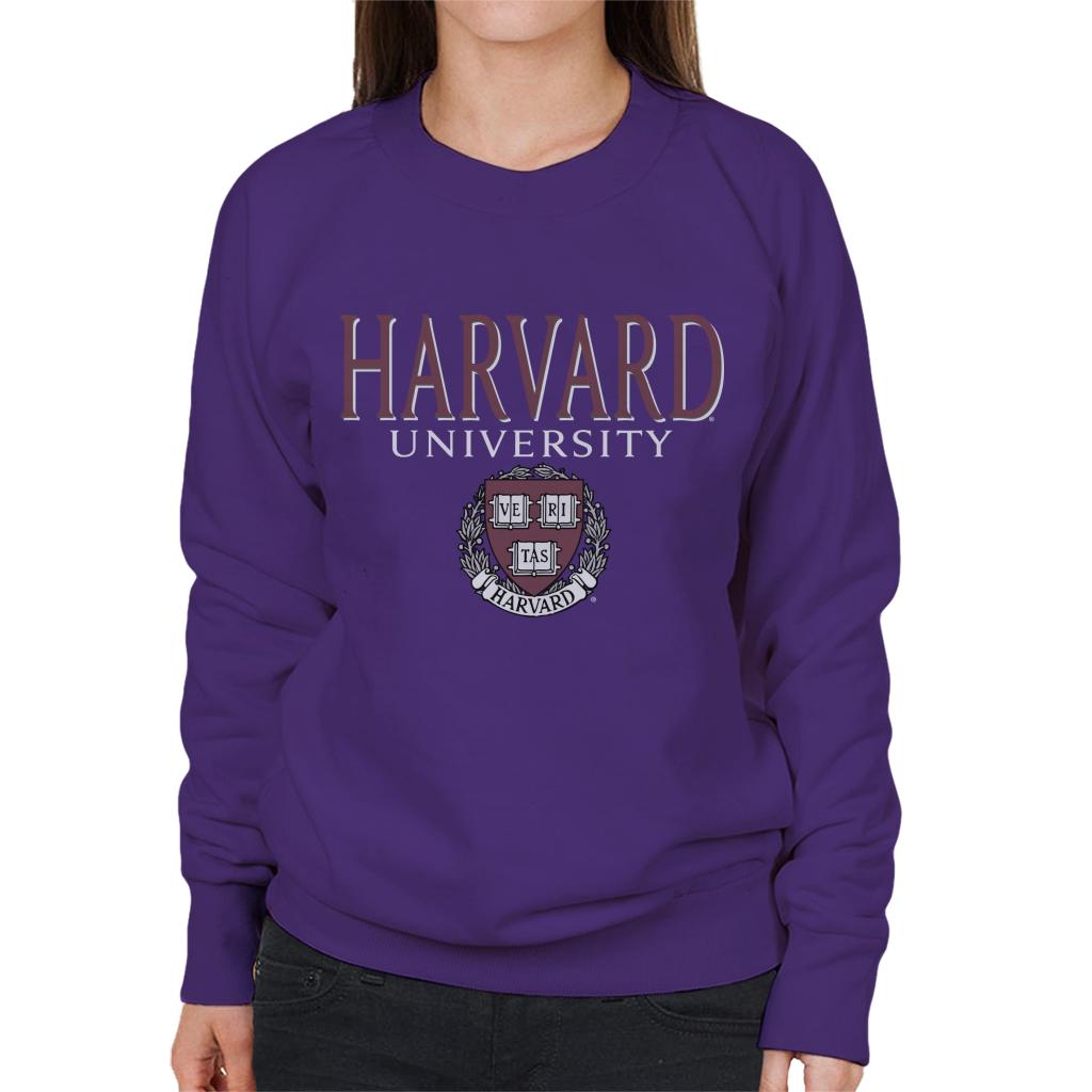 Harvard University Faded Veritas Crest Women's Sweatshirt product image 6