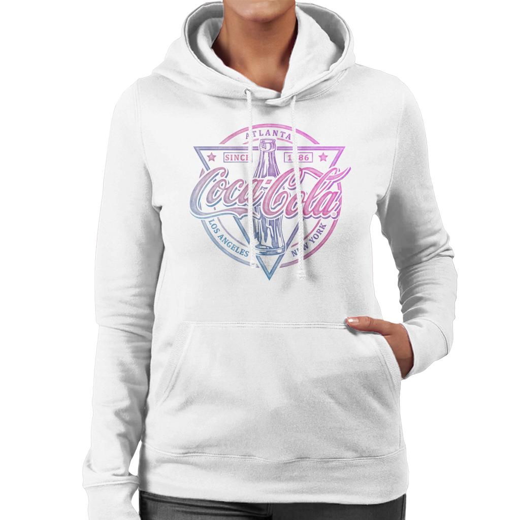 Coca Cola Atlanta Since 1886 LA And New York Women's Hooded product image 4
