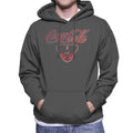 Coca Cola Vintage Bottle Logo Men's Hooded Sweatshirt product image 1