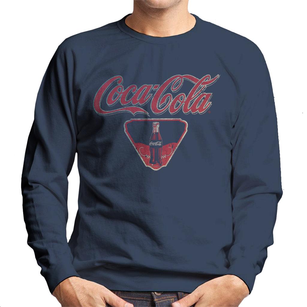 Coca Cola Vintage Bottle Logo Men's Sweatshirt product image 4