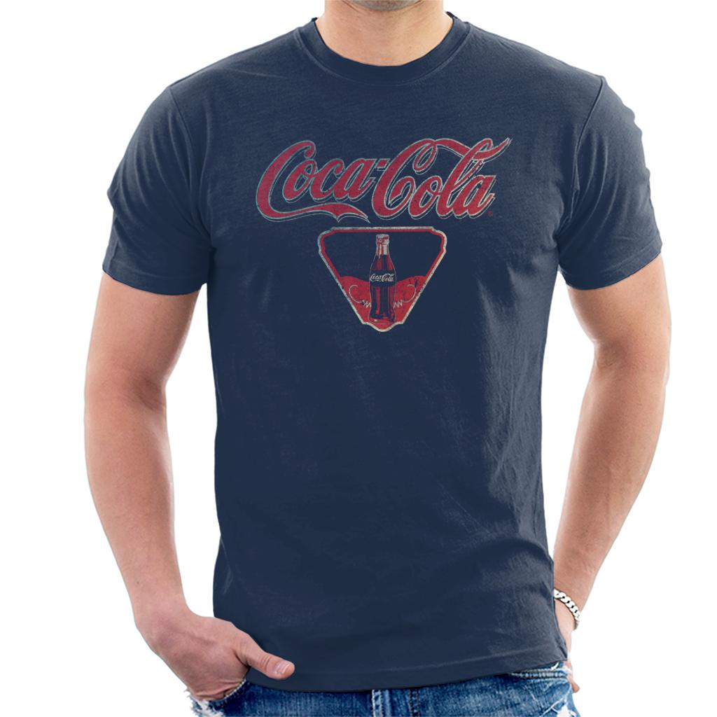 Coca Cola Vintage Bottle Logo Men's T-Shirt product image 4