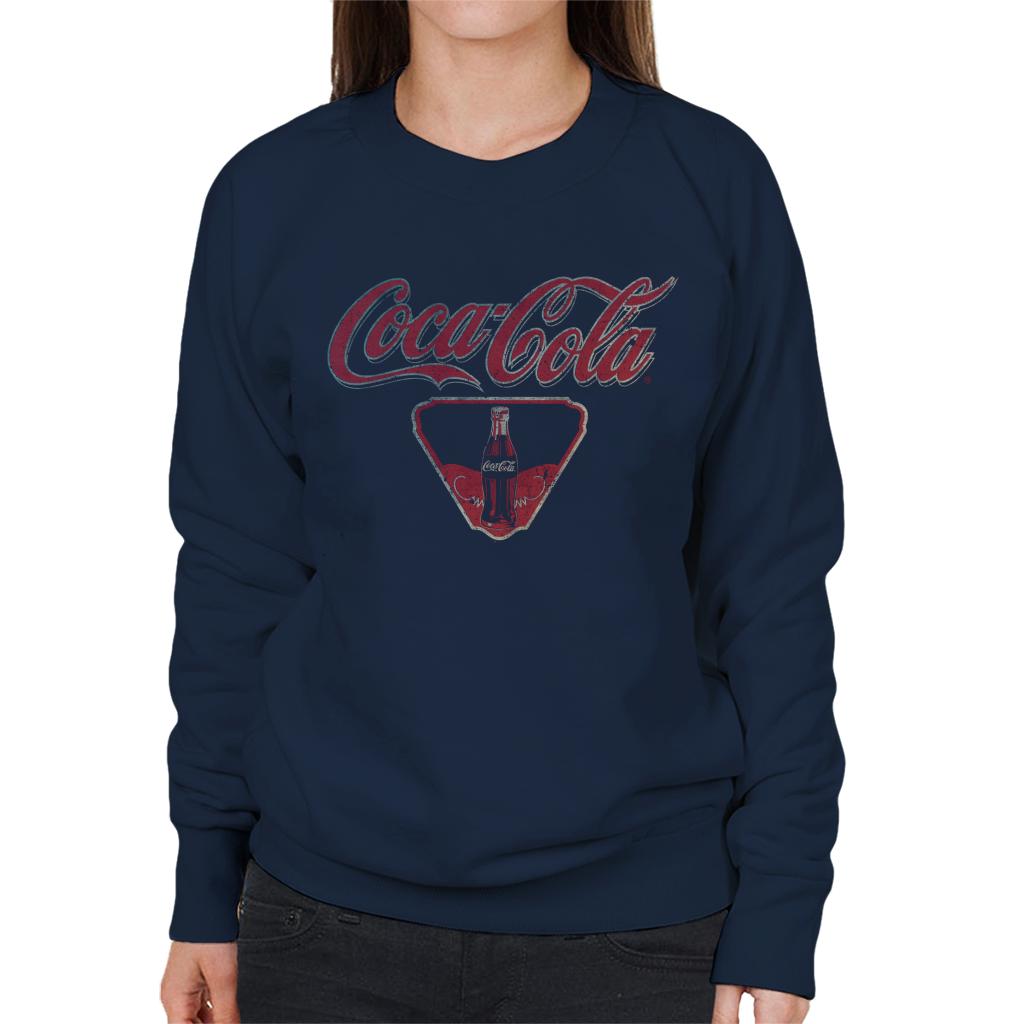 Coca Cola Vintage Bottle Logo Women's Sweatshirt product image 4