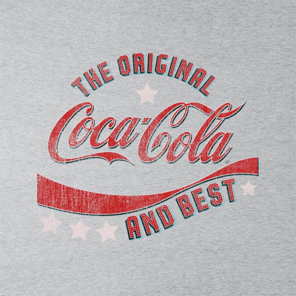 Coca Cola Stars The Original And Best Women's Sweatshirt product image 2