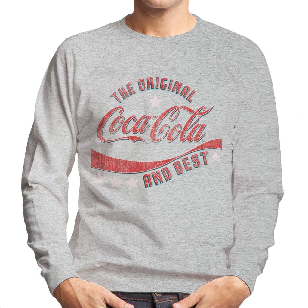 Coca Cola Stars The Original And Best Men's Sweatshirt product image 1