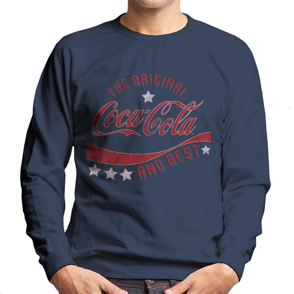 Coca Cola Stars The Original And Best Men's Sweatshirt product image 4