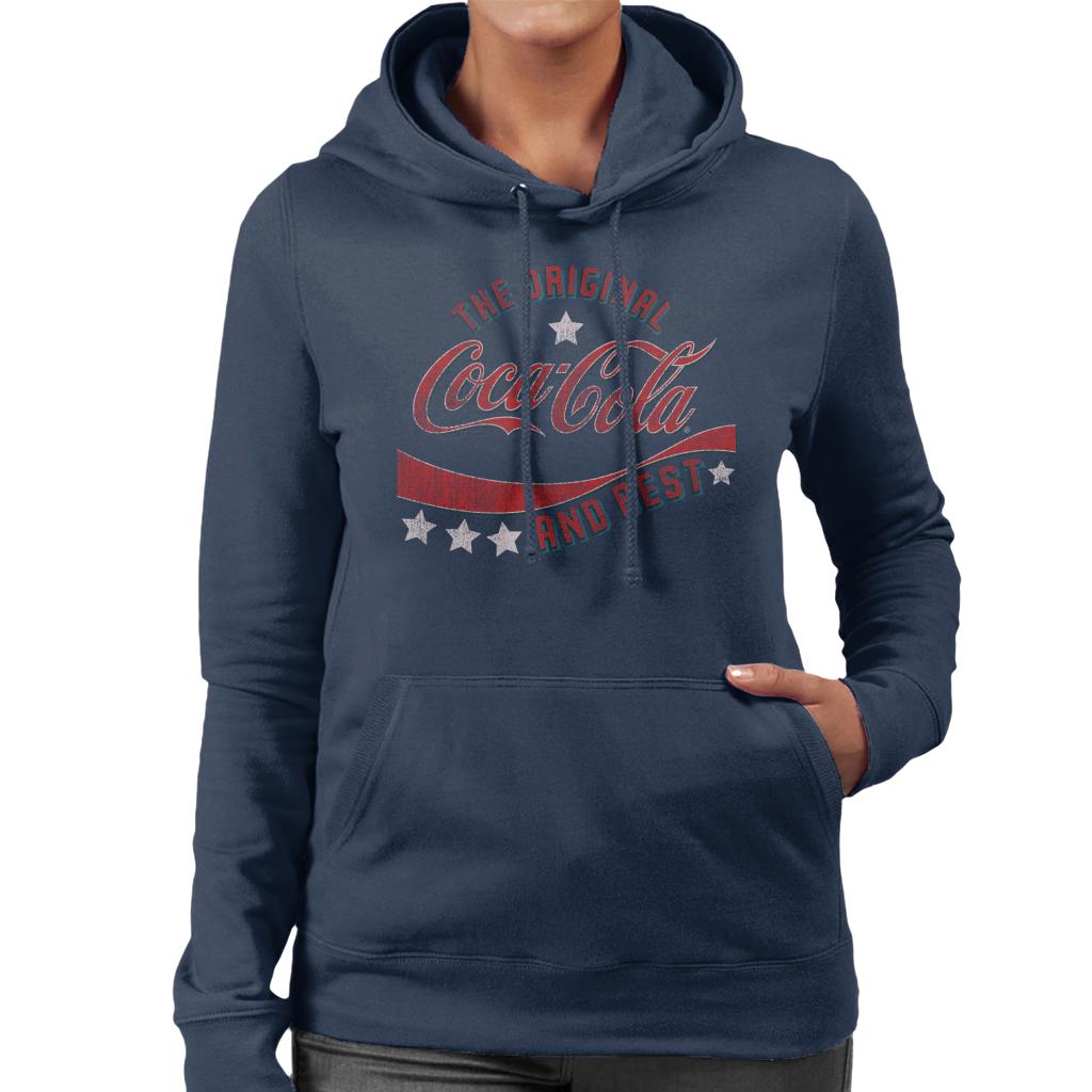 Coca Cola Stars The Original And Best Women's Hooded product image 4