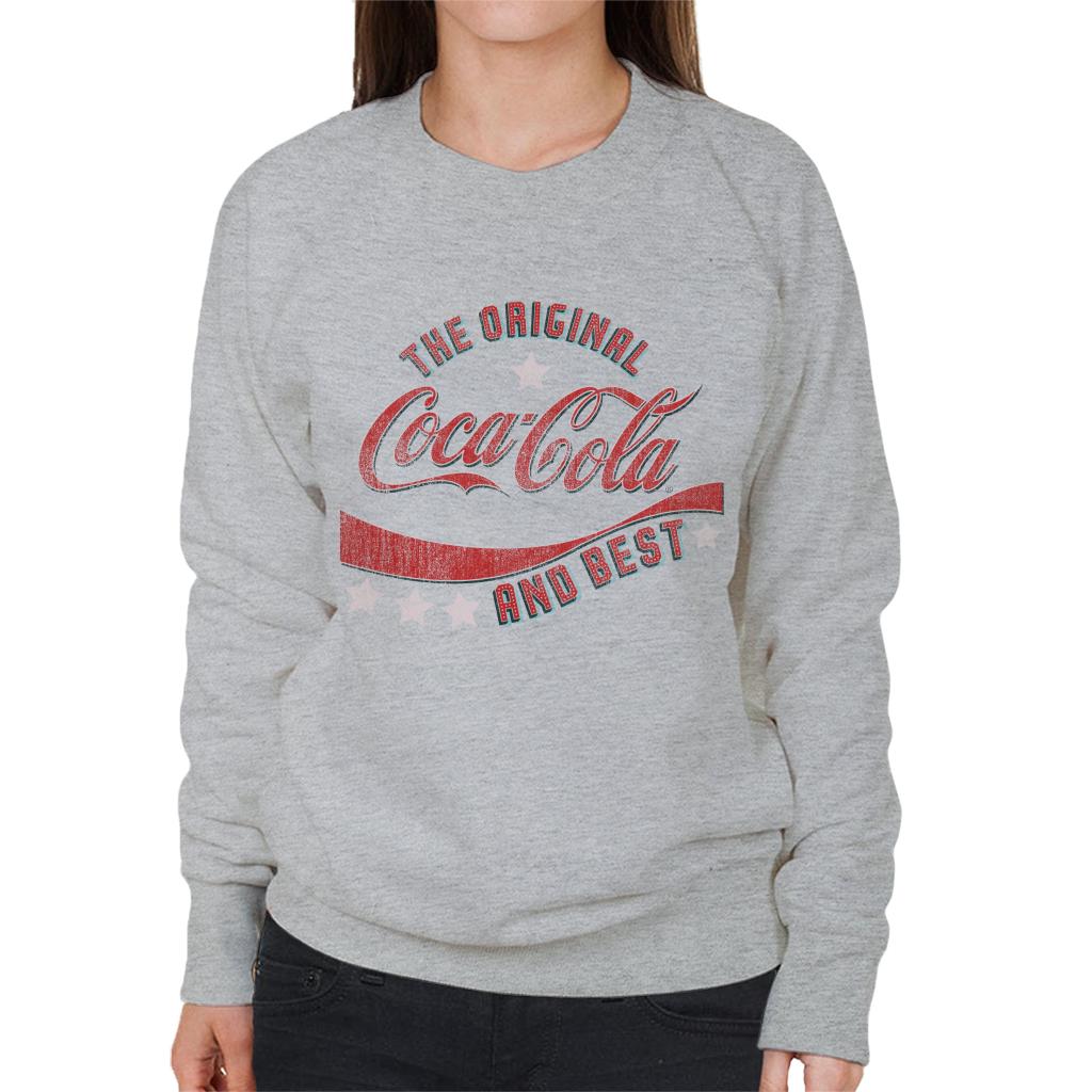 Coca Cola Stars The Original And Best Women's Sweatshirt product image 1