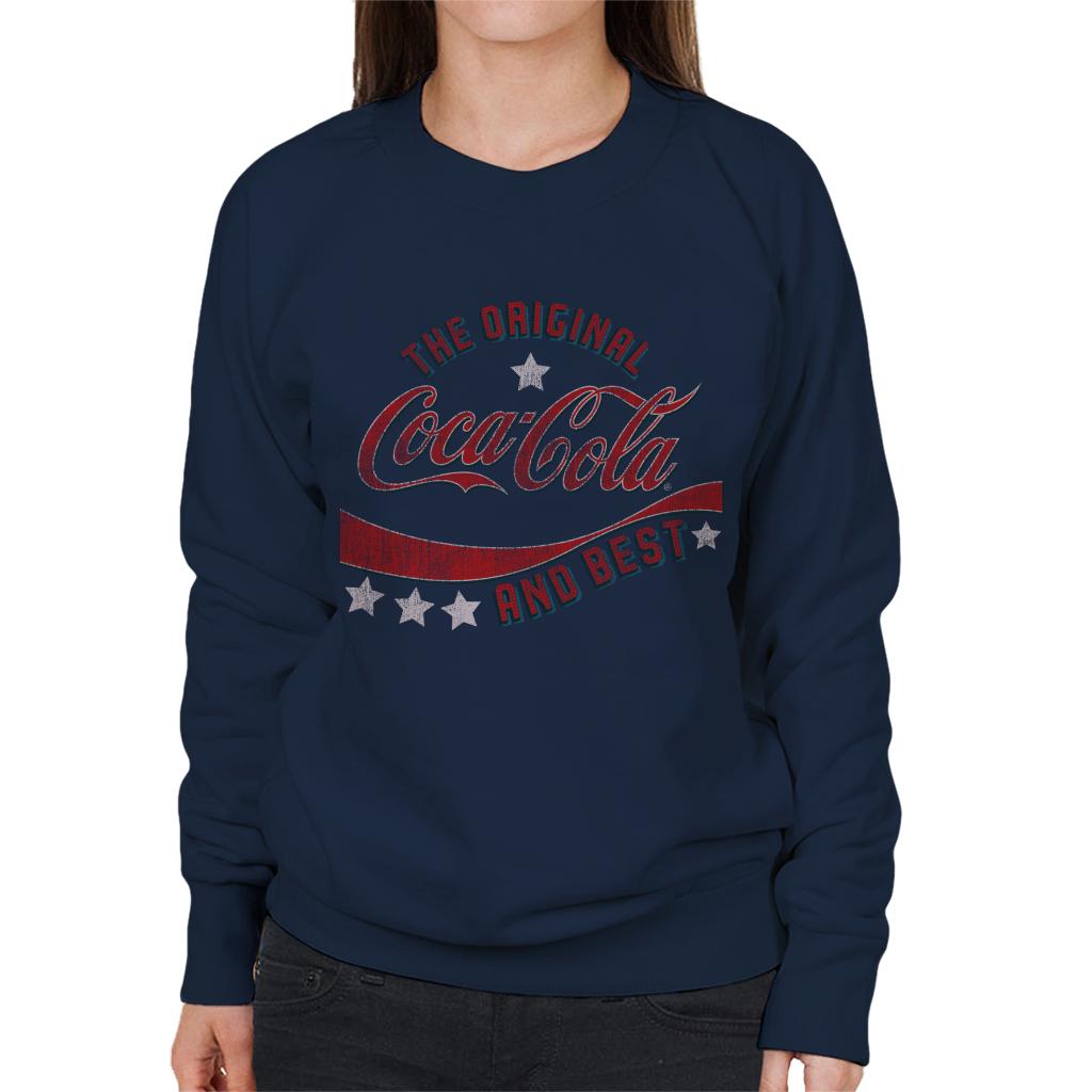 Coca Cola Stars The Original And Best Women's Sweatshirt product image 4