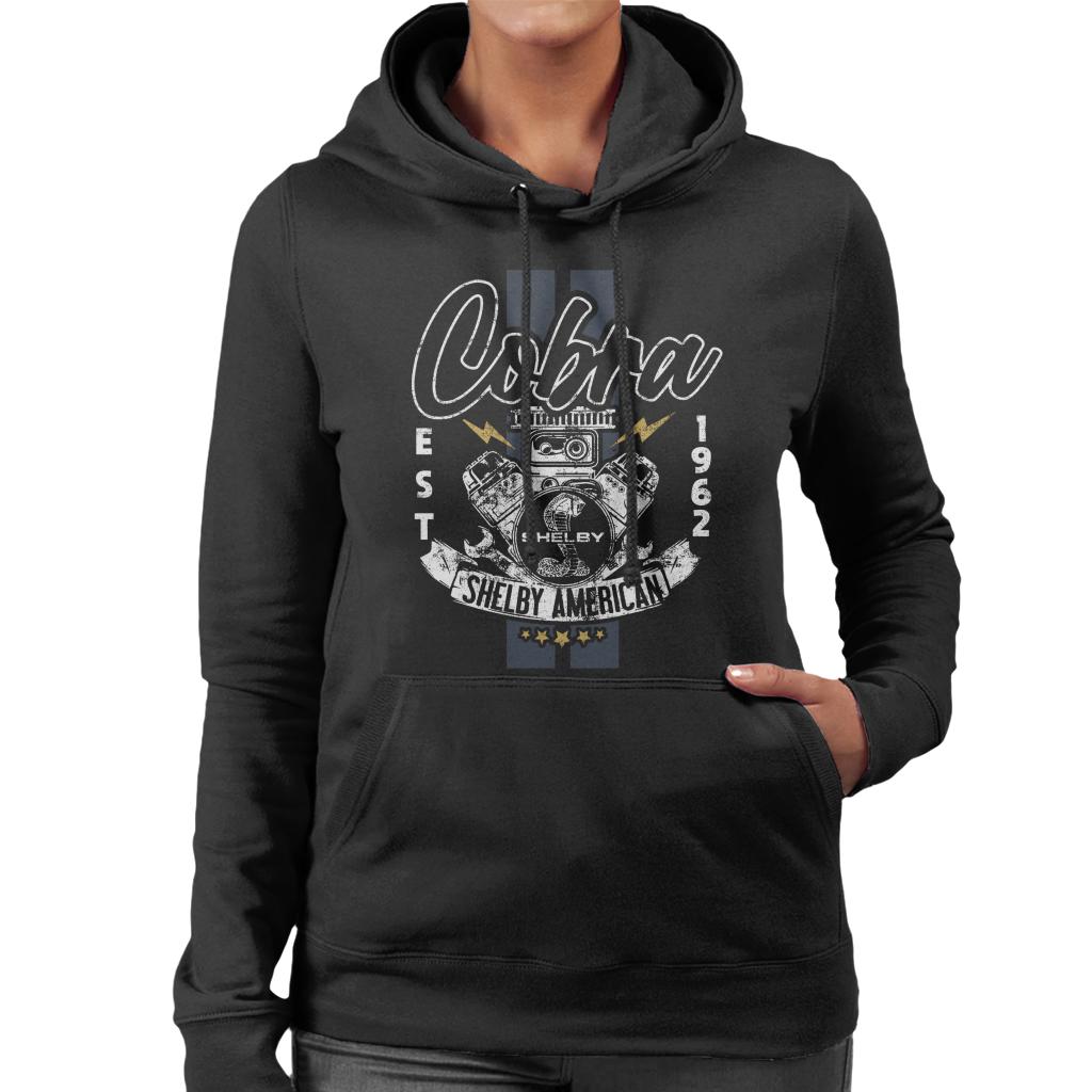 Shelby American Cobra Women's Hooded Sweatshirt product image 1